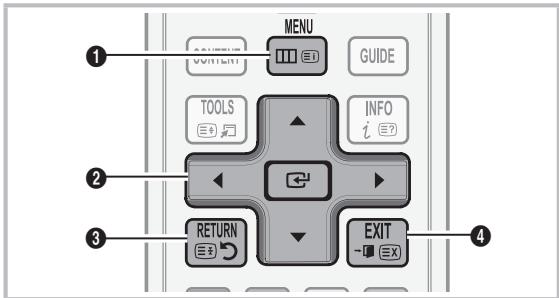 SAMSUNG LE40C652L2W - Navigation dans les menus - 1