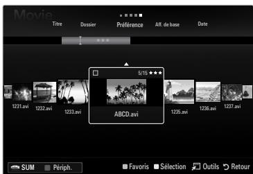 SAMSUNG LE46B650 - Titre (Music / Movie) - 3