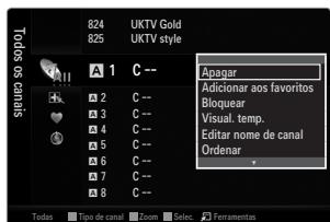 SAMSUNG LE46B650 - Adicionar / Apagar - 2