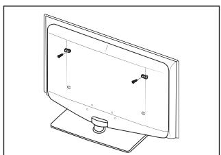 SAMSUNG LE46B650 - Voorkomen dat de tv valt: - 2