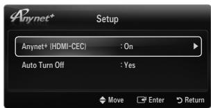 SAMSUNG LE46B650 - Setup - 1