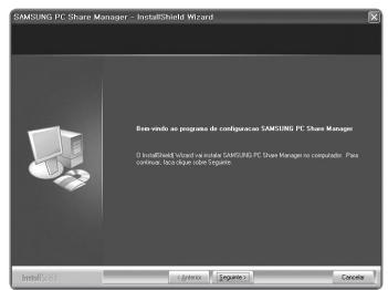 SAMSUNG LE46B650 - Instalar a aplicacao - 1