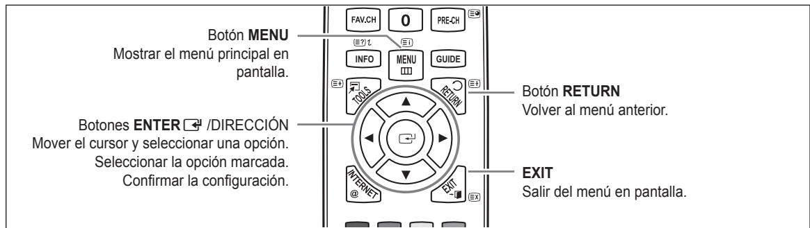 SAMSUNG LE46B750U1W - Visualización de los menus - 1