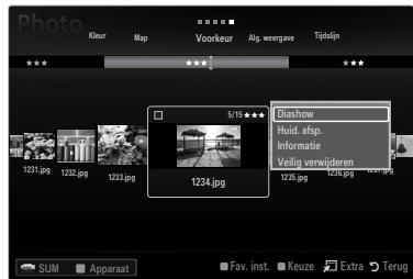SAMSUNG LE46B750U1W - Huidige groep afspelen - 1