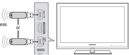 SAMSUNG LE46B750U1W - - Connecting to a Wi-Fi Ad-hoc network - 2