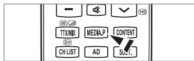 SAMSUNG LE46B750U1W - Acceso al menu Media Play (USB &amp; DLNA) - 2