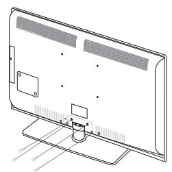 SAMSUNG LE46B750U1W - De voet bevestigen - 3