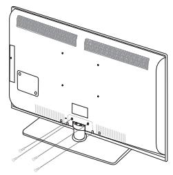 SAMSUNG LE46B750U1W - Instalar a base - 3