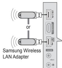 SAMSUNG LE46B750U1W - - Connecting to a Wi-Fi Ad-hoc network - 6