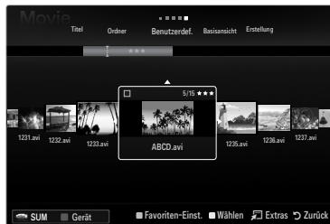 SAMSUNG LE46B750U1W - Titel (Music / Movie) - 3