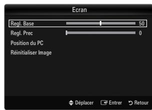 SAMSUNG LE46B750U1W - Régl. base / régl. prec - 1