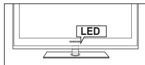 SAMSUNG LE46B750U1W - Effet lumineux → arrêt / en veille / en marche / toujours - 1