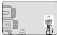 SAMSUNG LE46B750U1W - LAN-verbinding voor een staticische IP-omgeving - 2