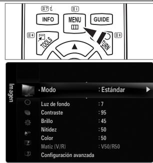 SAMSUNG LE46B750U1W - - Funcioncimiento de la visualización en pantalla - 1