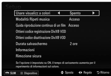 SAMSUNG LE46B750U1W - Prom ripr cont di un film  Acceso / Spento - 2