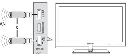 SAMSUNG LE46B750U1W - Conexión del Centro de red domérica - 2