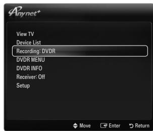SAMSUNG LE46B750U1W - Recording - 1