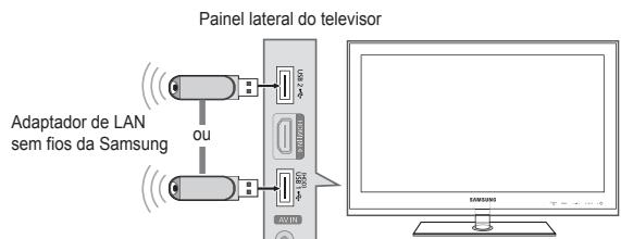 SAMSUNG LE46B750U1W - - Ligação a uma rede Wi-Fi ad-hoc - 2
