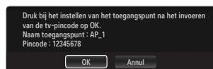 SAMSUNG LE46B750U1W - Verbinding met WPS (Wi-Fi Protected Setup) - 3
