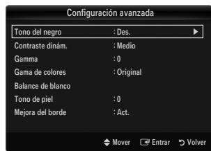 SAMSUNG LE46B750U1W - - Configuración avanzada - 1