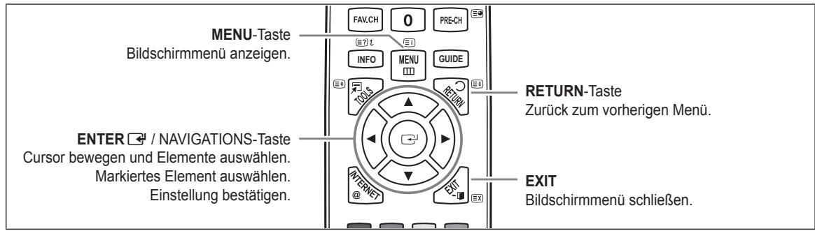 SAMSUNG LE46B750U1W - Anzeigen von Menüs - 1