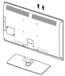 SAMSUNG LE46B750U1W - Instalar a base - 4