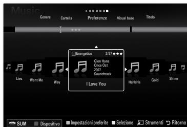 SAMSUNG LE46B750U1W - Titolo (Music / Movie) - 2