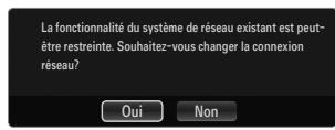 SAMSUNG LE46B750U1W - Comment se connecter à un périphérique ad hoc existant - 1