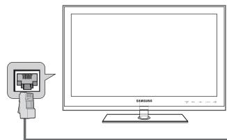 SAMSUNG LE46B750U1W - - Connexion à un réseau ad-hoc Wi-Fi - 1