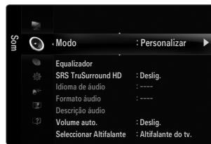 SAMSUNG LE46B750U1W - - Modo → Standard / Música /这部电影 / Voz nítida / Personalizar - 1