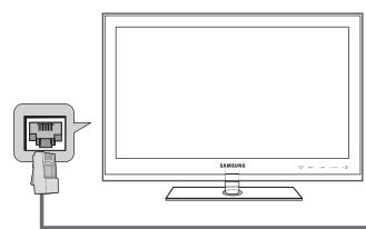 SAMSUNG LE46B750U1W - Verbinding makes met het Thuisnetwerkcentrum - 3