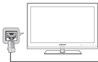 SAMSUNG LE46B750U1W - Conexión del Centro de red domérica - 3
