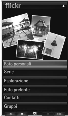 SAMSUNG LE46B750U1W - Uso del widget Yahoo!® Notizie - 2
