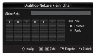 SAMSUNG LE46B750U1W - Wahlen Sie ein Netzwerk - 1