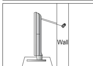 SAMSUNG LE46B750U1W - To avoid the TV from falling: - 3