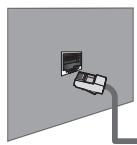 SAMSUNG LE46B750U1W - Concessioni alla LAN per ambienti con IP statico - 1