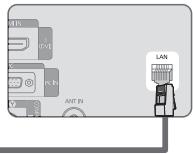SAMSUNG LE46B750U1W - Concessioni alla LAN per ambienti con IP statico - 2