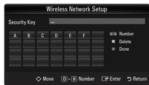 SAMSUNG LE46B750U1W - - Select a network - 1