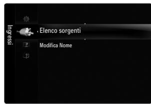 SAMSUNG LE46B750U1W - Elenco sorgenti - 1