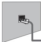 SAMSUNG LE46B750U1W - Puede conectar la LAN con un compañero (enrutador). - 1