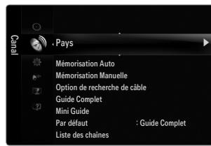 SAMSUNG LE46B750U1W - Canal numérique - 1