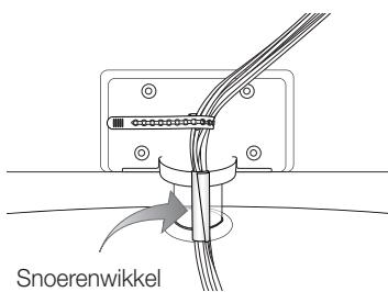 SAMSUNG LE46C650 - De snoeren bij elkaar houden - 1