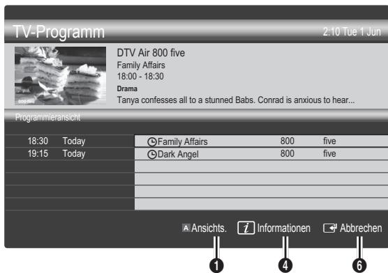 SAMSUNG LE46C650 - Verwendend der Programmieransicht - 1