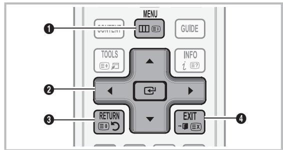 SAMSUNG LE46C650 - Navigieren in den Menus - 1