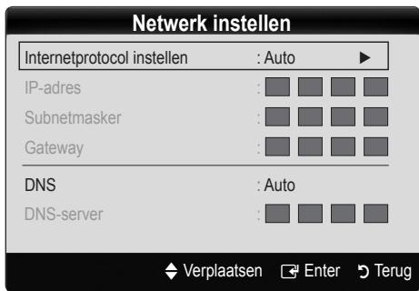 SAMSUNG LE46C650 - Netwerk instellen (Auto) - 2