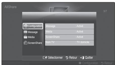 SAMSUNG LE46C650 - Configuration - 1