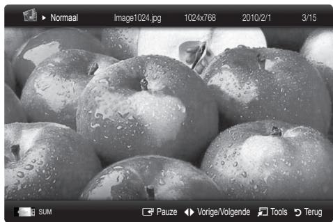 SAMSUNG LE46C650 - Een Foto (of presentatie) weergeven - 1