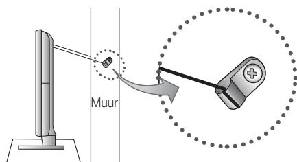 SAMSUNG LE46C650 - Voorkomen dat de tv valt - 2