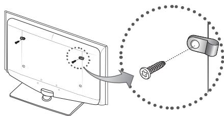 SAMSUNG LE46C650 - Pour éviter toute chute du téléviseur - 5