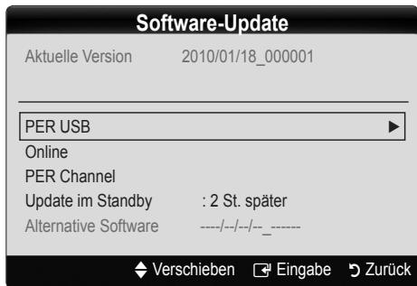 SAMSUNG LE46C650 - Software-Update - 2